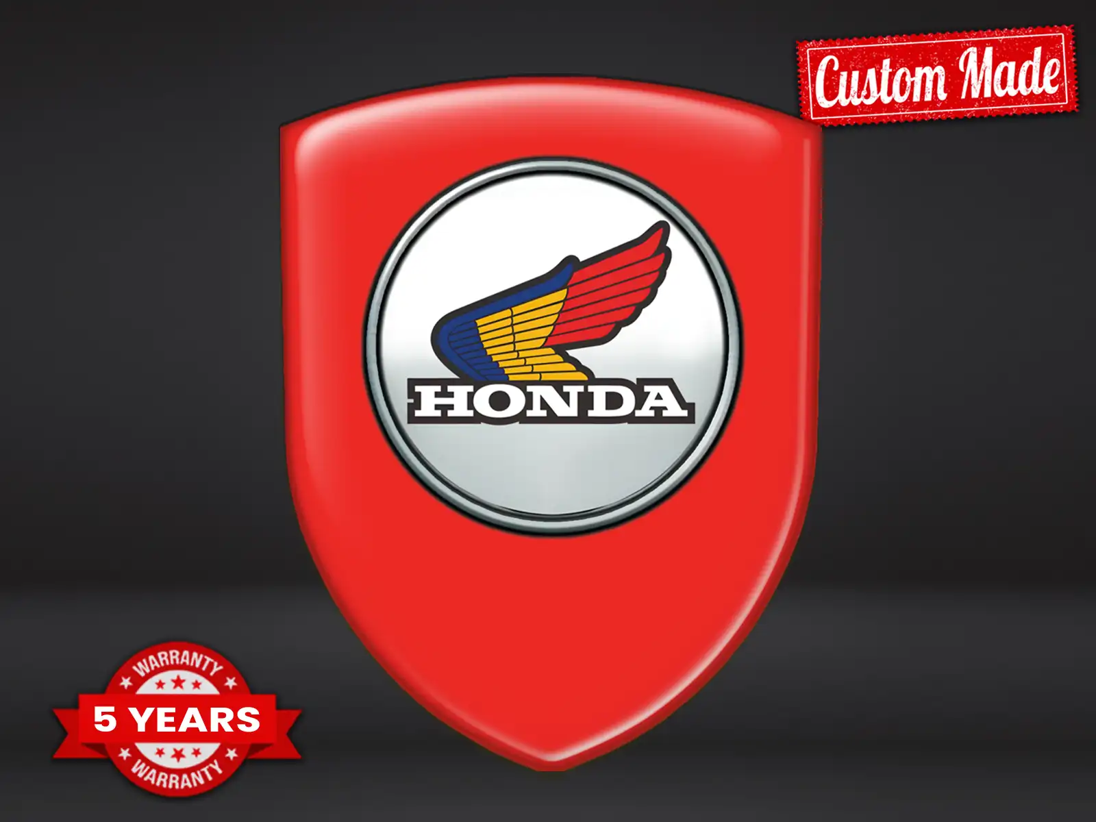 Honda Pegatinas Logo Impresas Resistentes Limitadas Alta Calidad